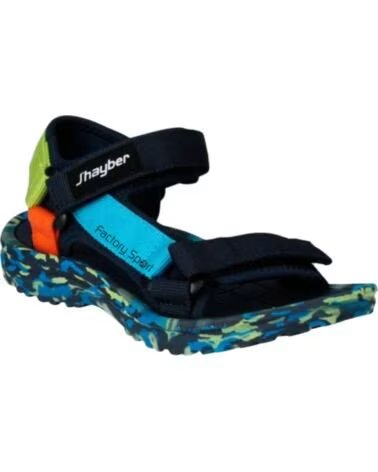 JHAYBER SANDALIAS ZN51392-37 EN MULTICOLOR PARA NINOS AZUL MARINO