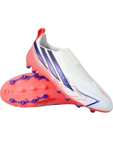 ADIDAS SCARPE F50 HYPERFAST LEAGUE LACELESS AG FTWR WHITE