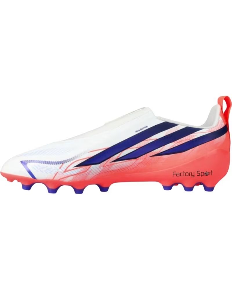 ADIDAS SCARPE F50 HYPERFAST LEAGUE LACELESS AG FTWR WHITE