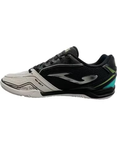 JOMA DRIBLING SALA BLANCO-NEGRO-PLATA PARA HOMBRE - 45 VARIOS COLORES