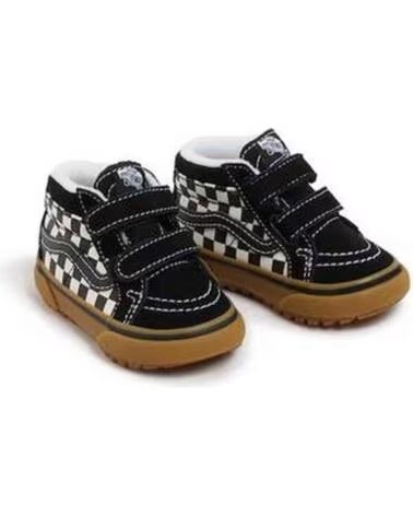 TÊNIS VANS SK8-HI ZIP CHECKERBOARD PARA CRIANÇA, PRETO BLACK