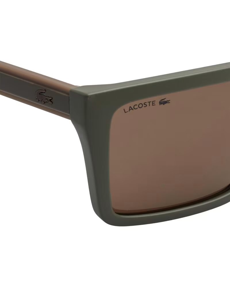 LACOSTE Gafas de Sol Hombre Cuadradas L6009S VERDE KAKI