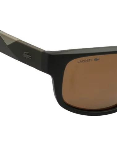 LACOSTE Gafas de Sol Hombre Rectangulares de Policarbonato L6042S VERDE KAKI