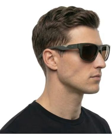 LACOSTE Gafas de Sol Hombre Rectangulares de Policarbonato L6042S VERDE KAKI