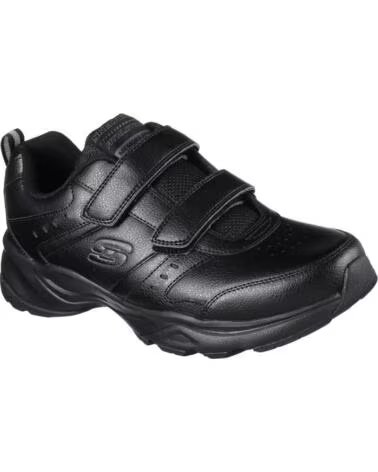 Sportivo per Uomo SKECHERS SNEAKERS CASUAL DA 58356 - NERO NEGRO
