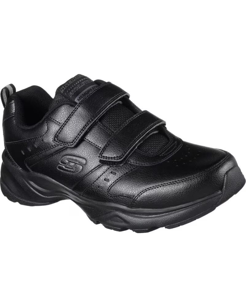 Sportivo per Uomo SKECHERS SNEAKERS CASUAL DA 58356 - NERO NEGRO