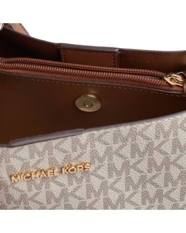 MICHAEL KORS SAC À BANDOULIÈRE PRATT BUCKET 35S4G3FS2V CREMA