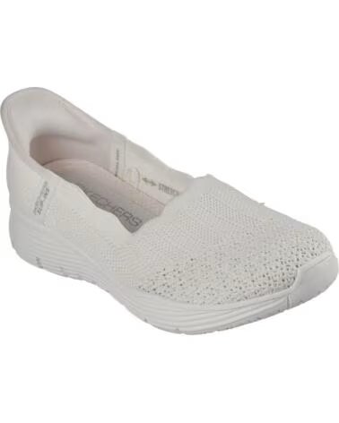 SKECHERS 158980 SNEAKERS CASUAL SLIP-INS DA DONNA BEIGE