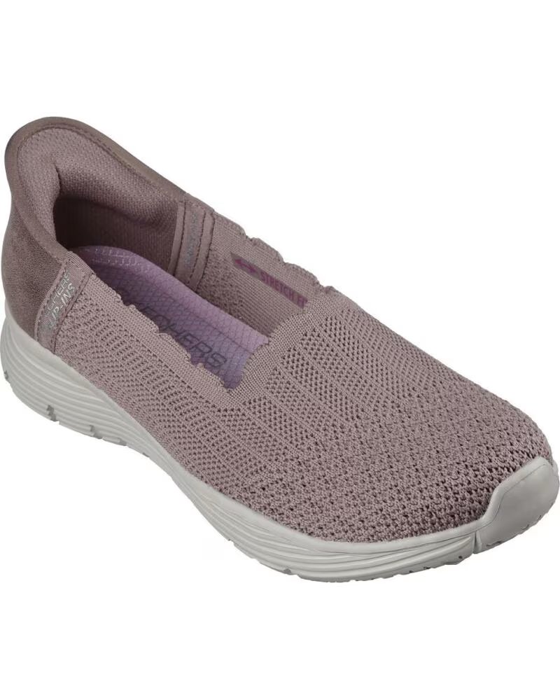 SKECHERS ZAPATILLAS 158980 SLIP-INS CASUAL PARA MUJER MAQUILLAJE