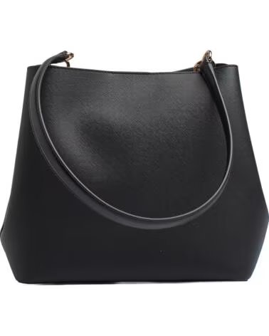 MICHAEL KORS Bolso Mujer de Hombro Estilo Bucket Pratt 35S4G3FS2I NEGRO