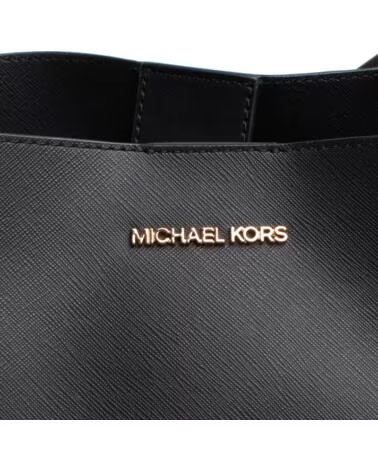 MICHAEL KORS Bolso Mujer de Hombro Estilo Bucket Pratt 35S4G3FS2I NEGRO