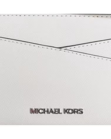 MICHAEL KORS PORTE-MONNAIE JET SET TRAVEL CUIR SAFFIANO 35H1STVW2L BLANCO