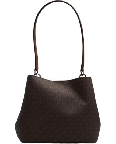 MICHAEL KORS Bolso Mujer de Hombro Estilo Bucket Pratt 35S4G3FS2V MARRóN