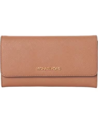MICHAEL KORS CARTERA MUJER LARGA DE PIEL JET SET TRAVEL 35S8GTVF7L MARRÓN