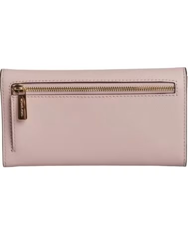 MICHAEL KORS PORTEFEUILLE LONG FEMME JET SET TRAVEL 35S8GTVF7L ROSE ROSA