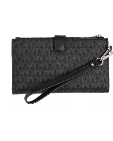 MICHAEL KORS WOMEN´S WRISTLET WALLET JET SET TRAVEL 35F8STVWOB NEGRO