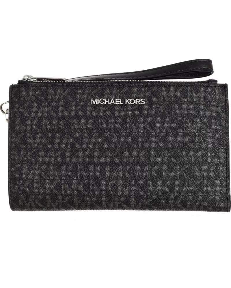 MICHAEL KORS WOMEN´S WRISTLET WALLET JET SET TRAVEL 35F8STVWOB NEGRO