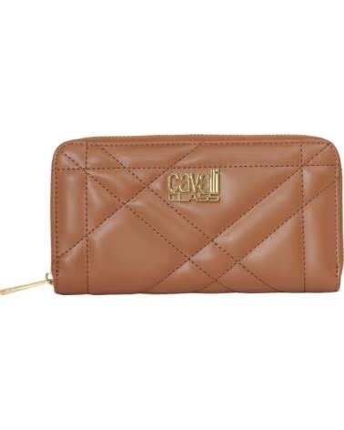 CAVALLI CLASS DAMEN GELDBÖRSE MIT REISSVERSCHLUSS CCSW0193 BRAUN MARRóN
