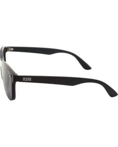 MUST HAVE SONNENBRILLE QUADRATISCH NEXT-GEN UV 400 SCHUTZ MATTSCHWARZ NEGRO MATE