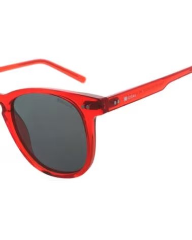KODAK Gafas de Sol Redondas CF90007 para Hombre-Mujer ROJO CRISTAL