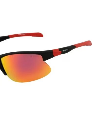 KODAK LUNETTES DE SOLEIL SPORT CF90101 NOIR-ROUGE NEGRO-ROJO