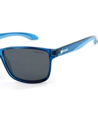 KODAK Gafas de Sol Cuadradas Polarizadas CF90115 para Hombre AZUL CRISTAL