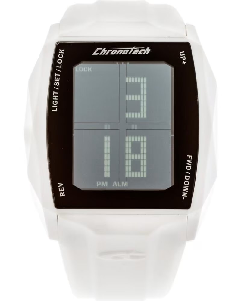 RELOJ CHRONOTECH RW0024 BLANCO DIGITAL