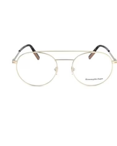 Inizio-ERMENEGILDO-ZEGNA-ERMENEGILDO ZEGNA OCCHIALI EZ5162-32 METALLICI TONDI DORATI-