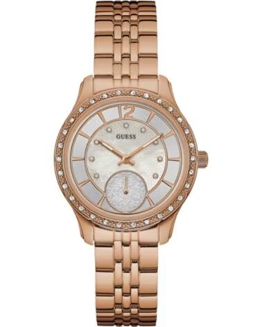 RELOJ GUESS W0931L3 ACERO INOXIDABLE ORO ROSA