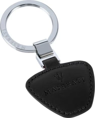 PORTACHIAVI MASERATI KMU4160115 IN PELLE E ACCIAIO