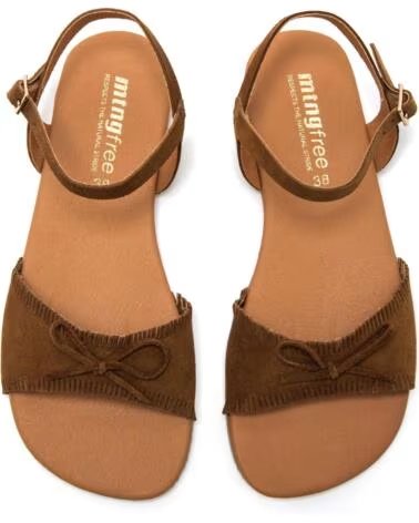 MTNG SANDALIAS MUSTANG 225-55975-C59102 EN MARRON PARA NINOS ROBLE