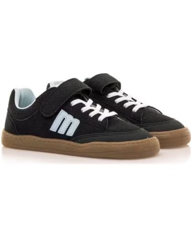 Accueil-MTNG-BASKETS BAREFOOT MTNG 49317 MARINE AVEC VELCRO-AZUL