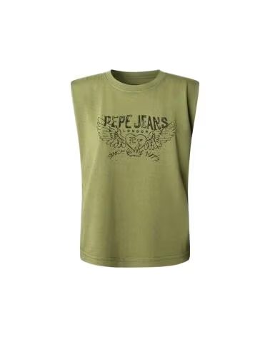 PEPE JEANS DÉBARDEUR BERTHA 765-KAKI PL5000023 VERDE