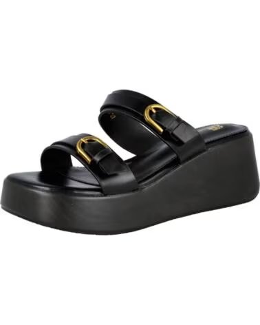 BUBBLE BOBBLE Sandalias De Tacon Mdhb-5663 en negro para mujer NEGRO
