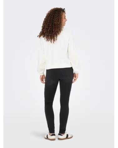 SUDADERA ONLY PARA MUJER CON ESTAMPADO BLANCO
