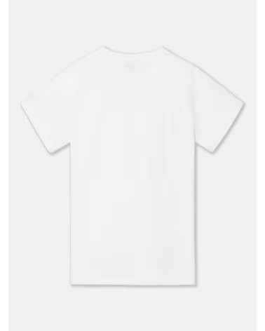 MAGLIETTA SILBON CON LOGO RICAMATO MANICA CORTA 124603 UOMO BIANCO BLANCO