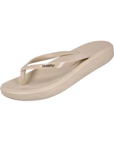 BUBBLE BOBBLE CHANCLAS SD10659 DE DEDO PARA MUJER BEIG