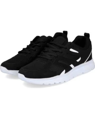 L&R SHOES BASKETS LR 128-02 UNISEXE NEGRO