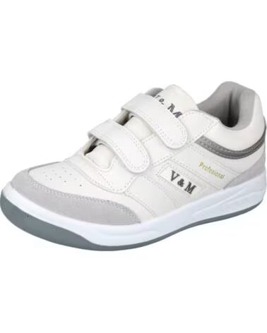 BUBBLE BOBBLE Zapatillas M802-8B en blanco para ninos unisex BLANCO