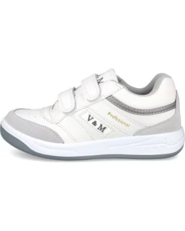 BUBBLE BOBBLE Zapatillas M802-8B en blanco para ninos unisex BLANCO