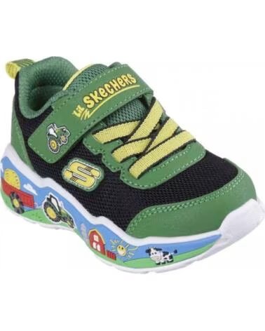Sportivo per Bambino SKECHERS ZAPATILLAS CASUAL GNBK