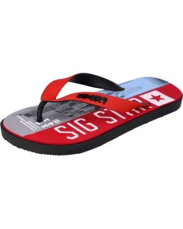 BUBBLE BOBBLE Shoes en color rojo para nino ROJO