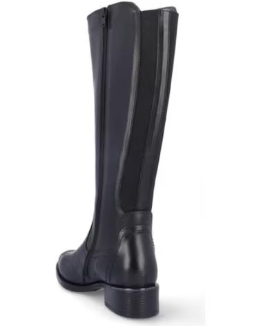 CARAMELO STIVALI DONNA CAR687-11 IN PELLE NERA PIEL NEGROPIEL NEGRO