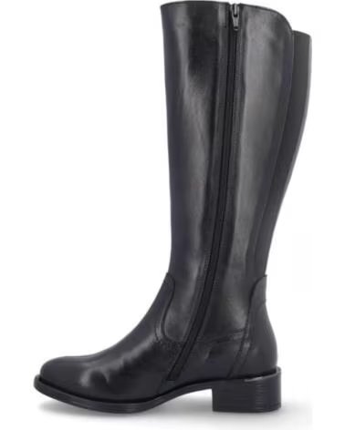 CARAMELO STIVALI DONNA CAR687-11 IN PELLE NERA PIEL NEGROPIEL NEGRO