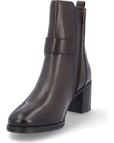 CARAMELO BOTINES DE MUJER CAR650-18 PIEL MARRÓN MARRONPIEL MARRON
