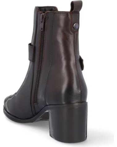 CARAMELO BOTINES DE MUJER CAR650-18 PIEL MARRÓN MARRONPIEL MARRON