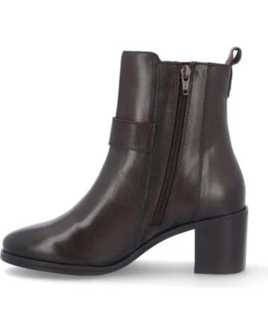 CARAMELO BOTINES DE MUJER CAR650-18 PIEL MARRÓN MARRONPIEL MARRON