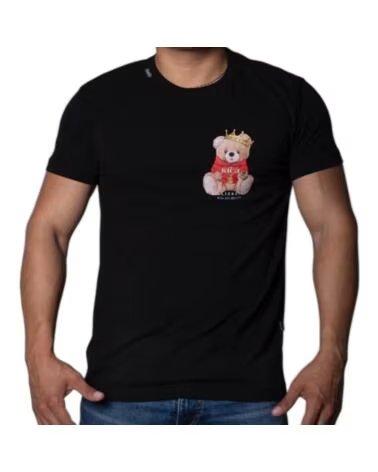 OVDS OVERDOSE Camiseta OVDS Osito King Negra