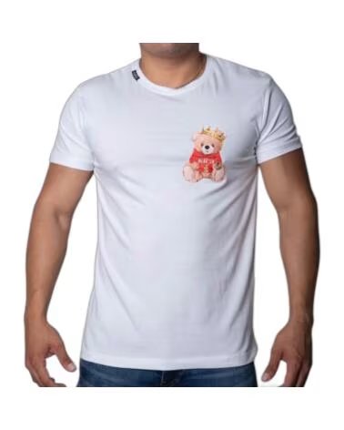 OVDS OVERDOSE Camiseta OVDS Osito King Blanca