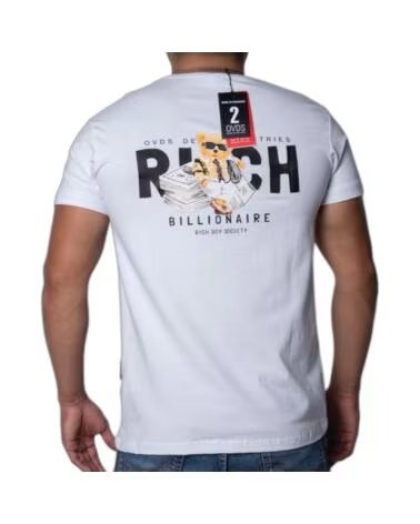 OVDS OVERDOSE Camiseta OVDS Osito Rich Blanca